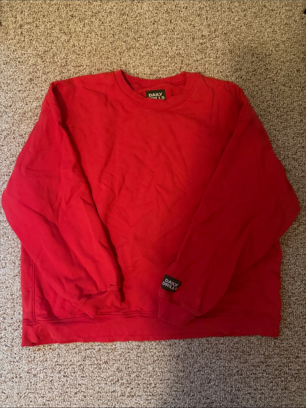 Daily Drills Crewneck in Heart